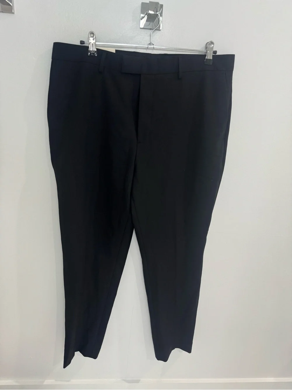 Banana Republic Men's Black Dress Pants - Classic Tailored Trousers